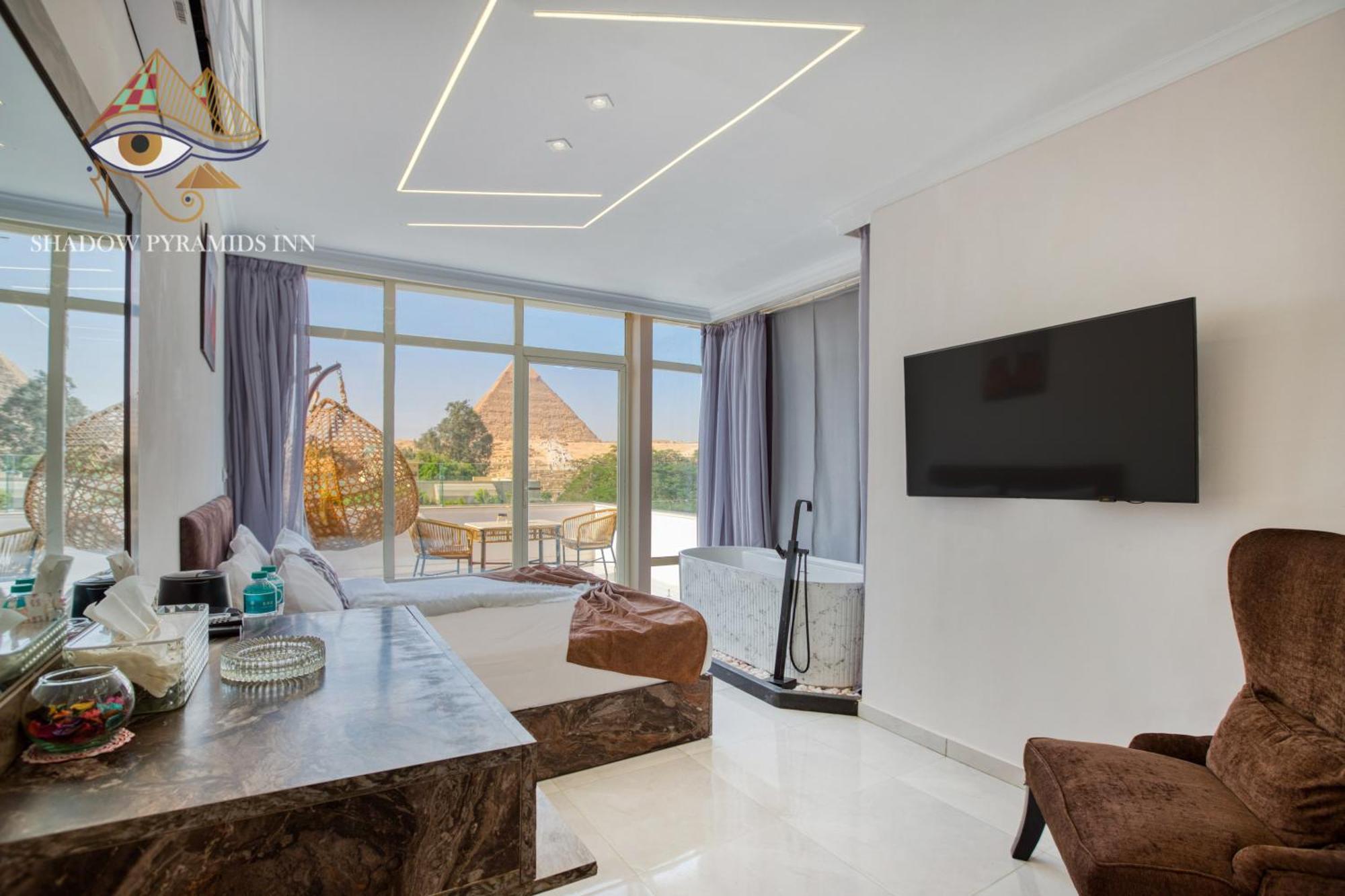 Shadow Pyramids Suites And Jacuzzi Kafrat al Jabal Luaran gambar