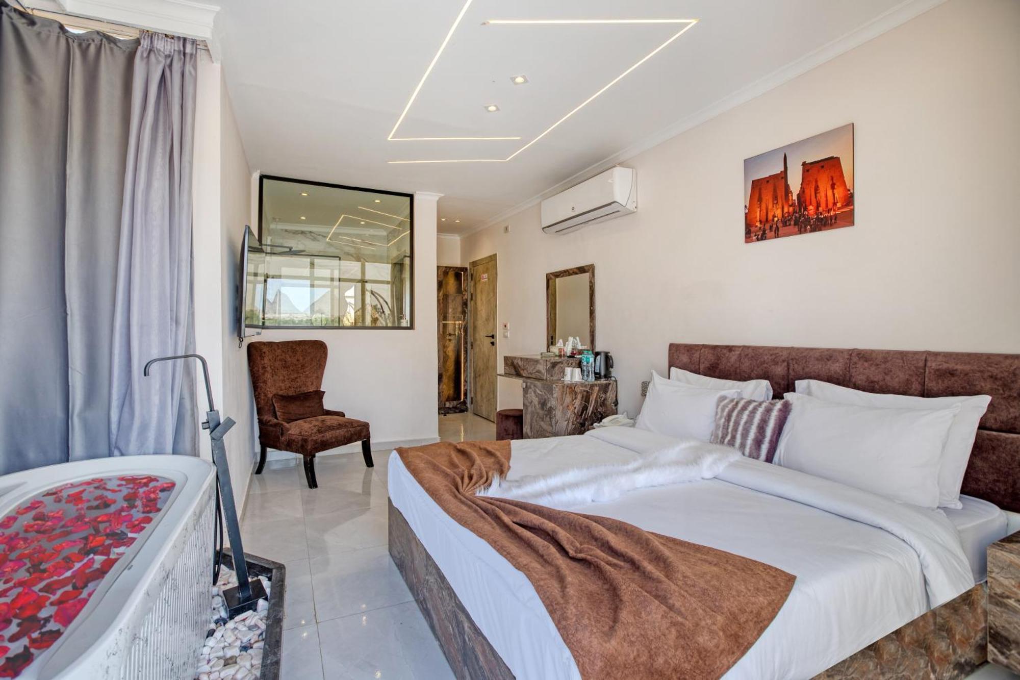 Shadow Pyramids Suites And Jacuzzi Kafrat al Jabal Luaran gambar